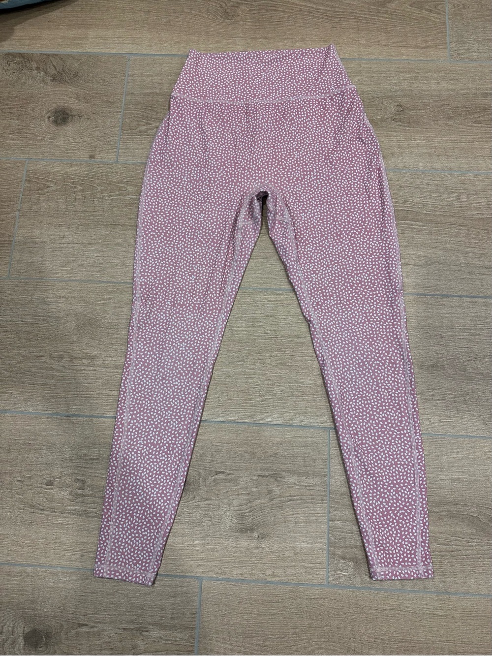 BuffBunny Pink Speckled High-Waist Leggings